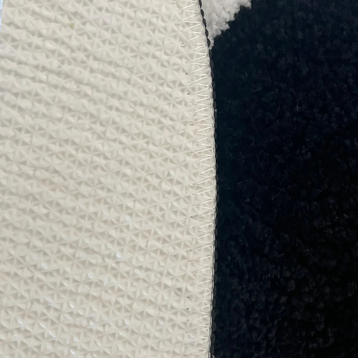 TAPPETO PANDA BIANCO E NERO