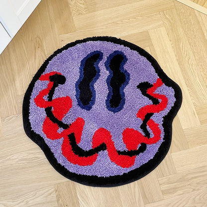 TRIPPY FACE RUG