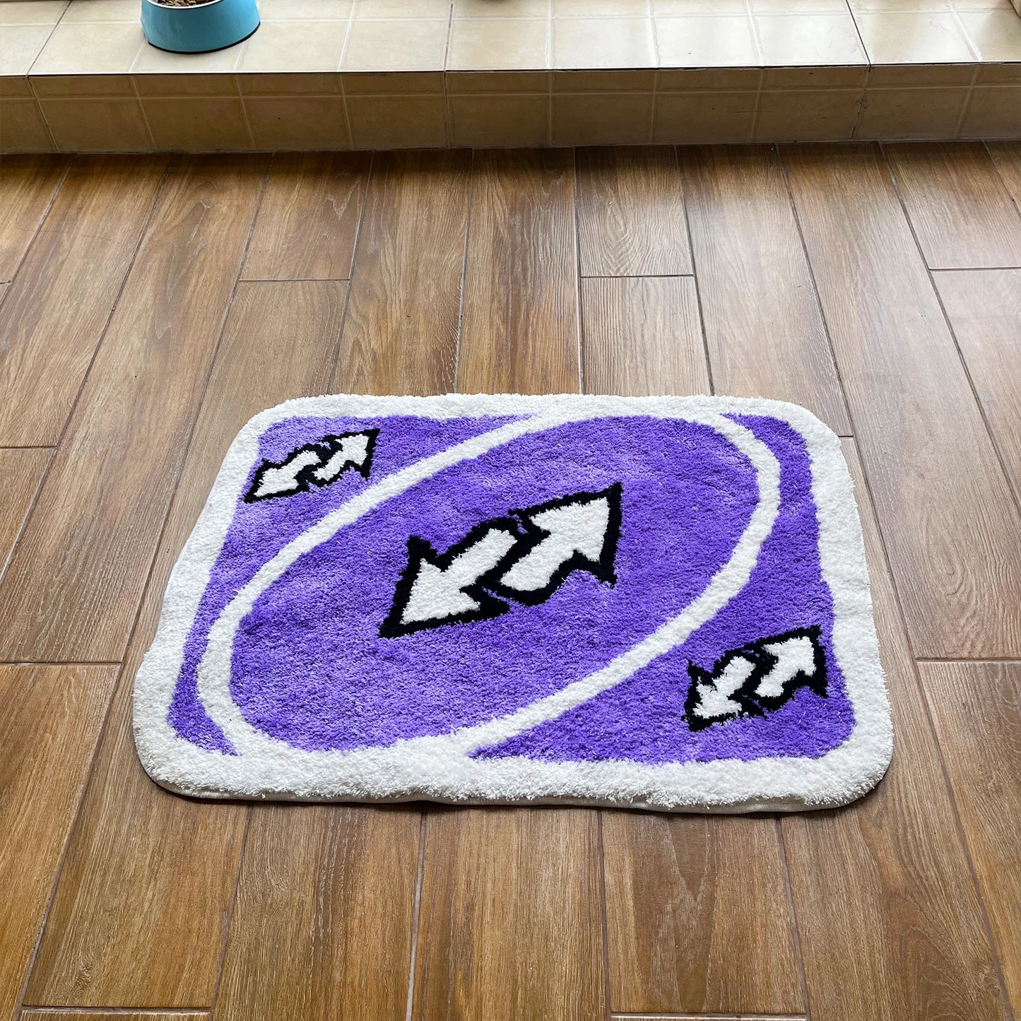 PURPLE REVERSE CARD RUG