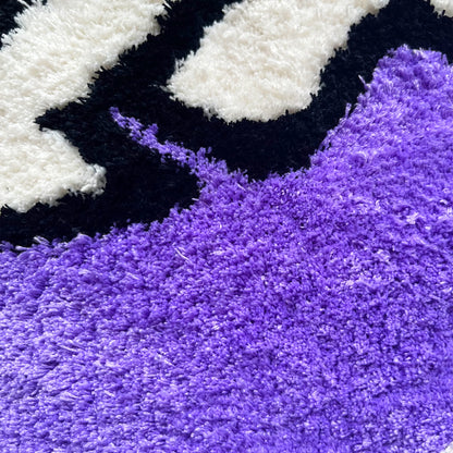 PURPLE REVERSE CARD RUG