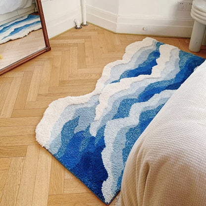 TAPIS À VAGUE