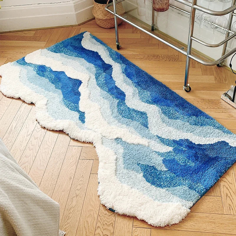 TAPIS À VAGUE