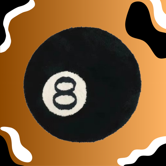 8 POOL BALL RUG