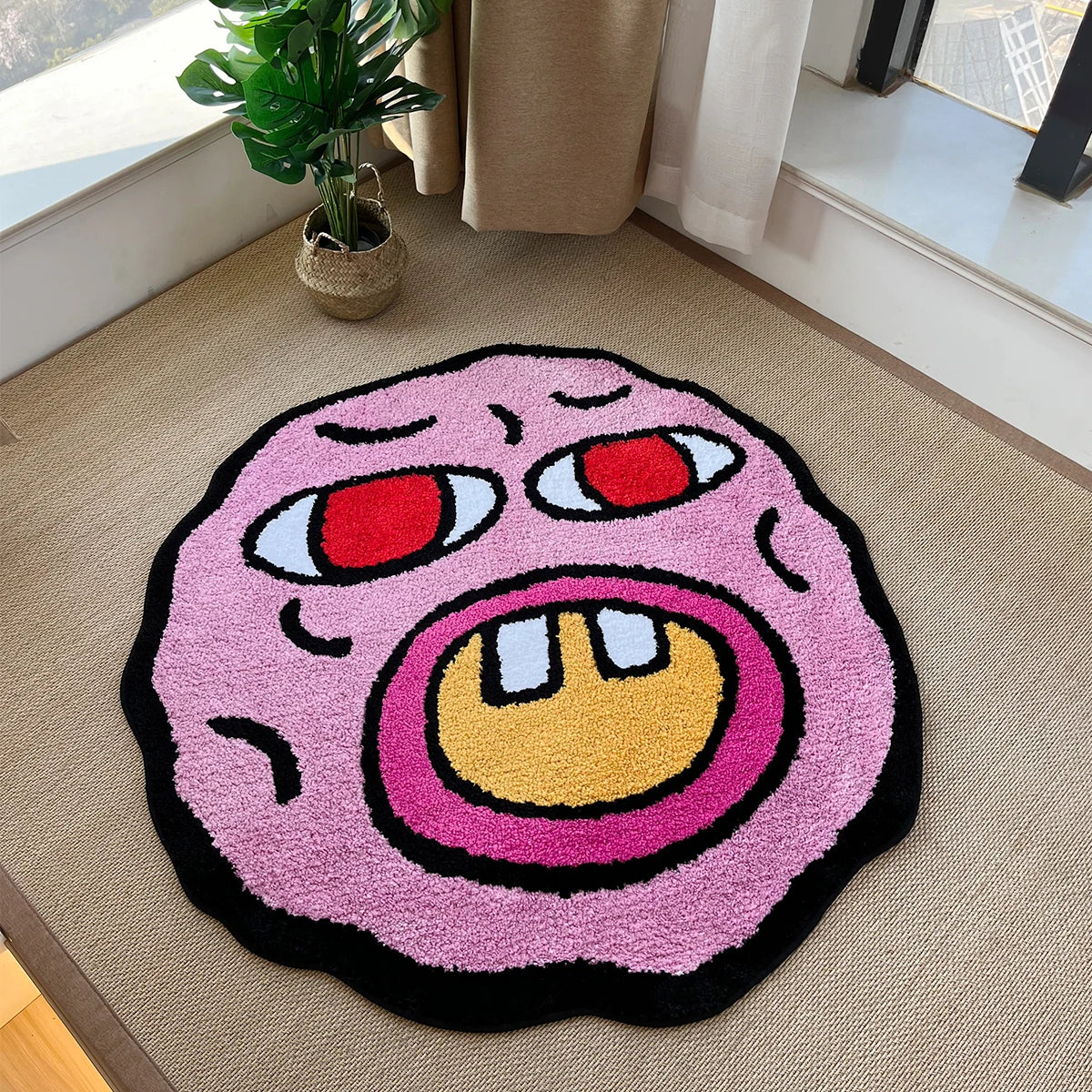 PINK MONSTER RUG