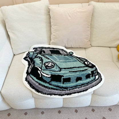 RACING CAR RUG