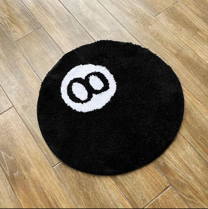 8 POOL BALL RUG