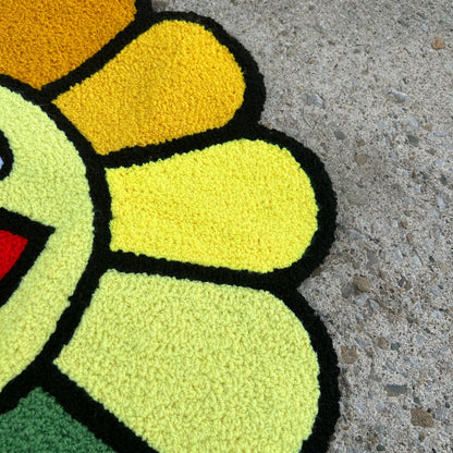 CARTOON SUNFLOWER RUG